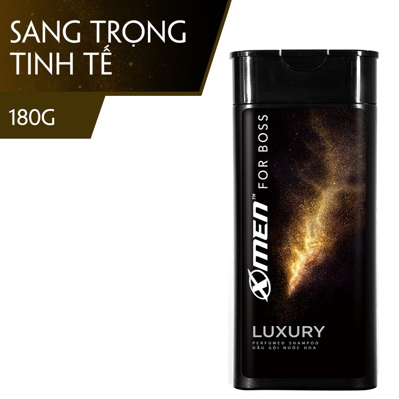 Dầu gội nước hoa X-Men For Boss Luxury - Mùi hương sang trọng tinh tế 180g