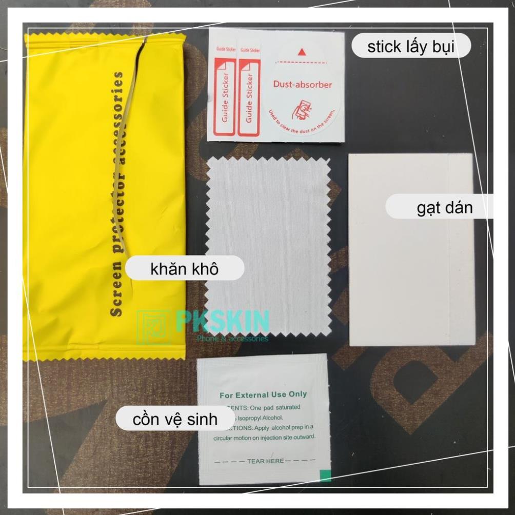 Bộ khăn lau , miếng gạt dán skin điện thoại tiện dụng