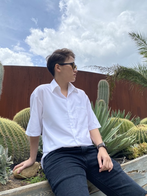 ÁO SƠ MI TAY NGẮN CÓ TÚI _ HÌNH THẬT FROM UNISEX | BigBuy360 - bigbuy360.vn