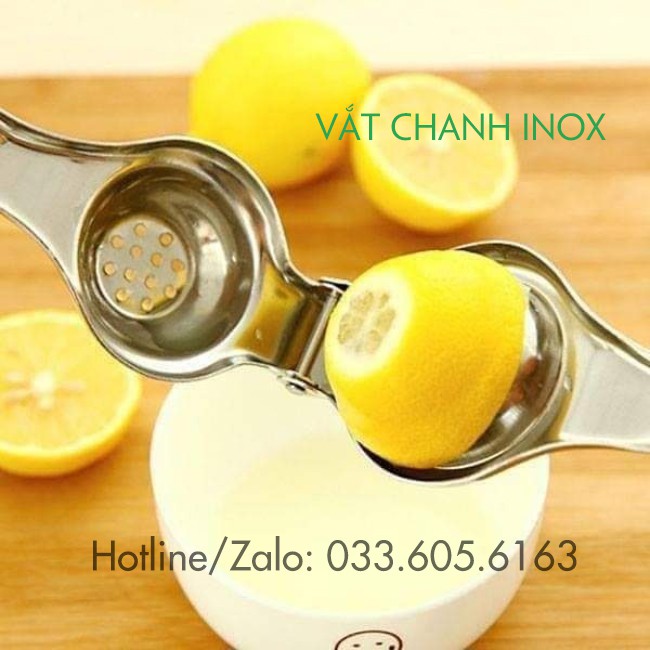 Dụng cụ vắt chanh Inox 304 bền tiện dụng cho pha chế, cho các bà nội chợ.