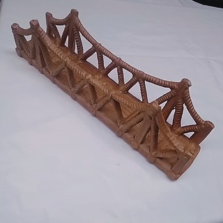 Tượng gốm trang trí mẫu CÂY CẦU VÀNG cỡ đại, gốm Bát Tràng