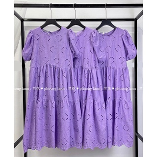 Váy babydoll thô boy tầng