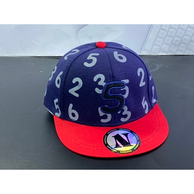 mũ snapback nhí dành cho bé 1 tuổi đến 3 tuổi in thêu - mũ lưỡi trai bé trai