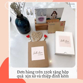 Khuyên kẹp vành trái tim Sulli store (chiếc)