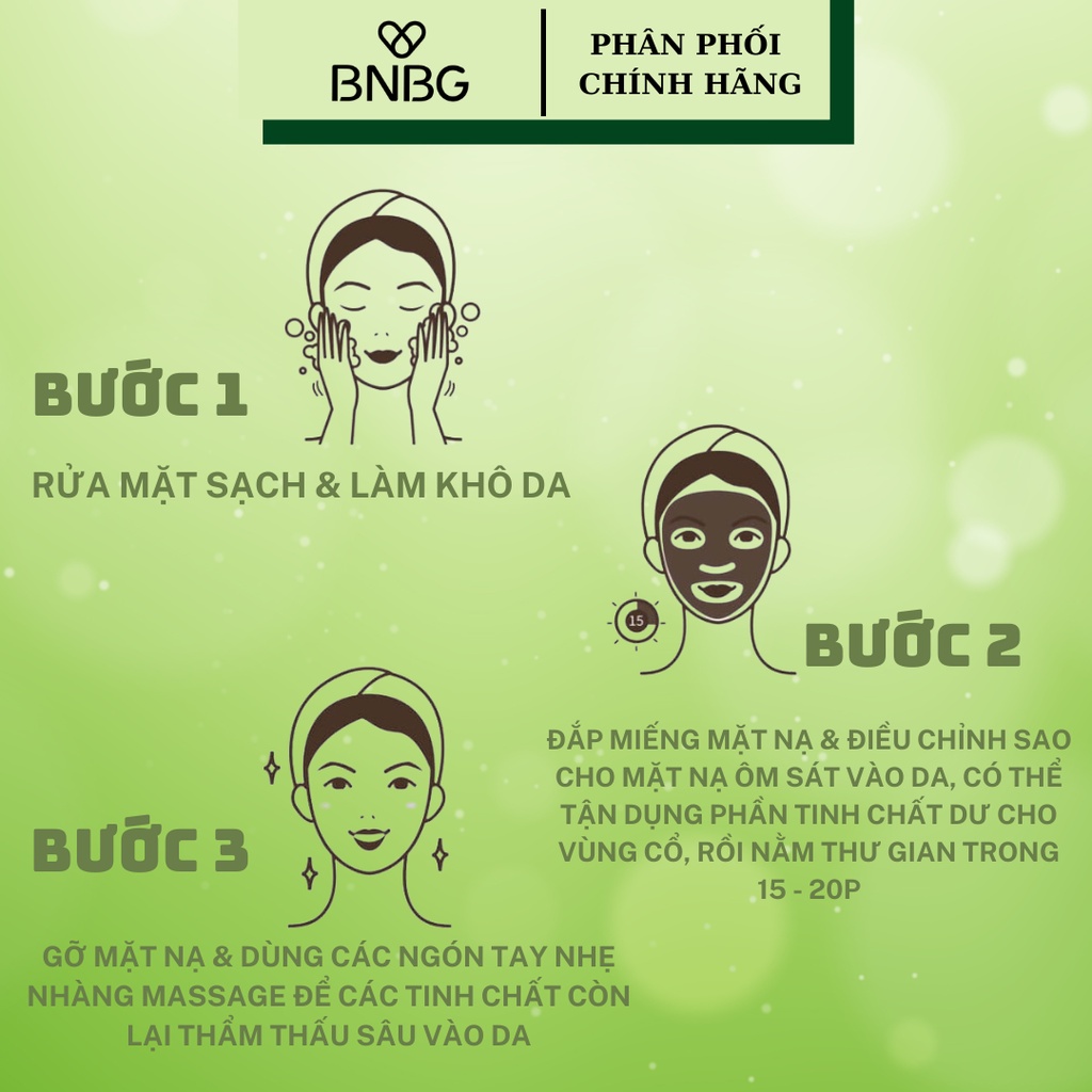 Mặt nạ cấp ẩm và phục hồi da BNBG GENIC RELAXING JELLY MASK