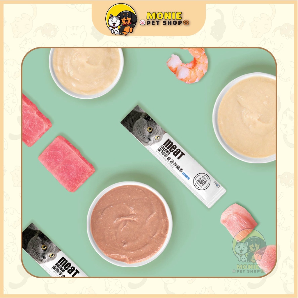 [Hoả tốc] Súp thưởng cho mèo Meat 15g