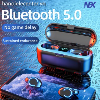 F9-8 Bluetooth Headset With Led Lights And Accessories High Quality Sports Waterproof Wireless bluetooth Headphones for Phone Holder