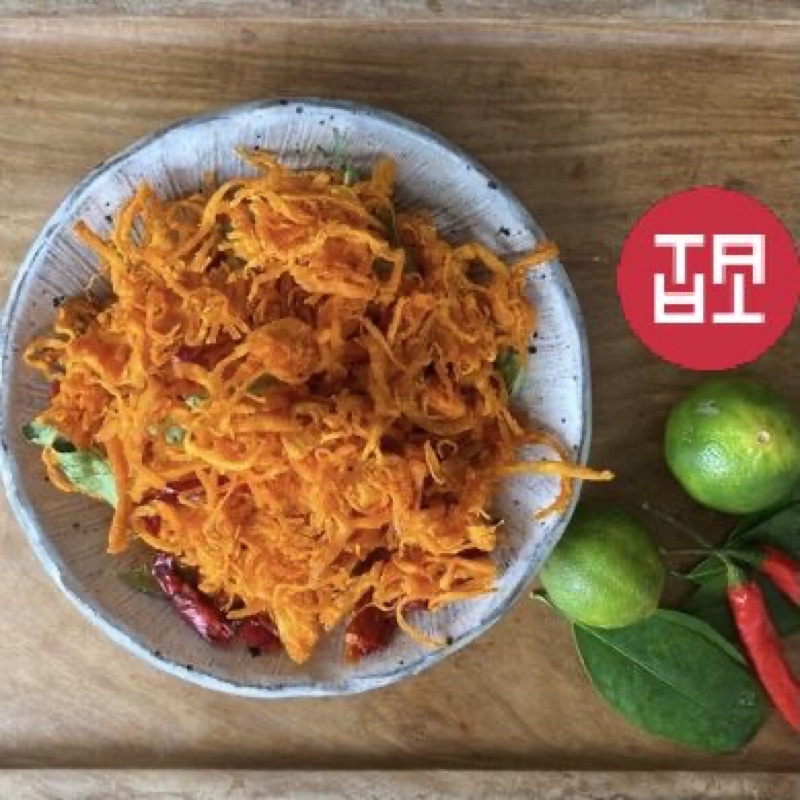 Khô Gà Lá Chanh, Túi zip 100g, Khô Gà TATA Food loại ngon, xé cay, đồ ăn vặt hảo hạng | BigBuy360 - bigbuy360.vn