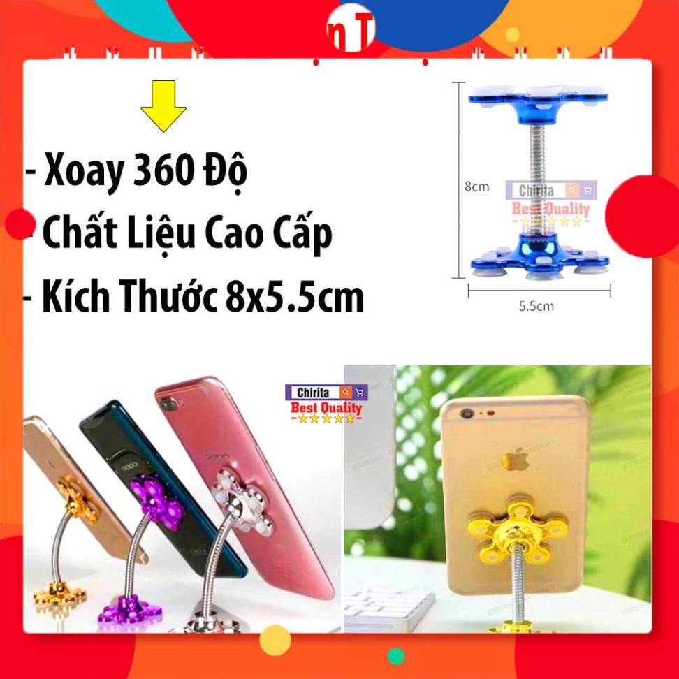 Combo 3 Giá Đỡ Điện Thoại Hình Hoa Mai - Chất Liệu Cao Cấp 360 Độ ( Màu Ngẫu Nhiên )