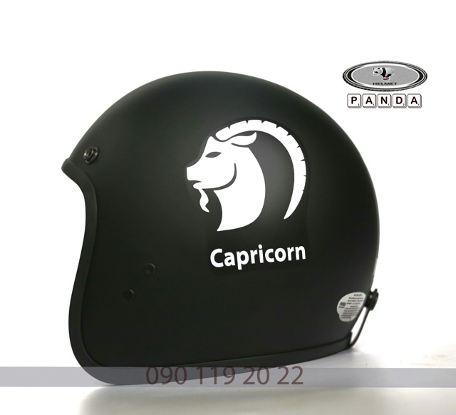 (Hàng độc quyền) Mũ Phượt 3/4 cung ma kết