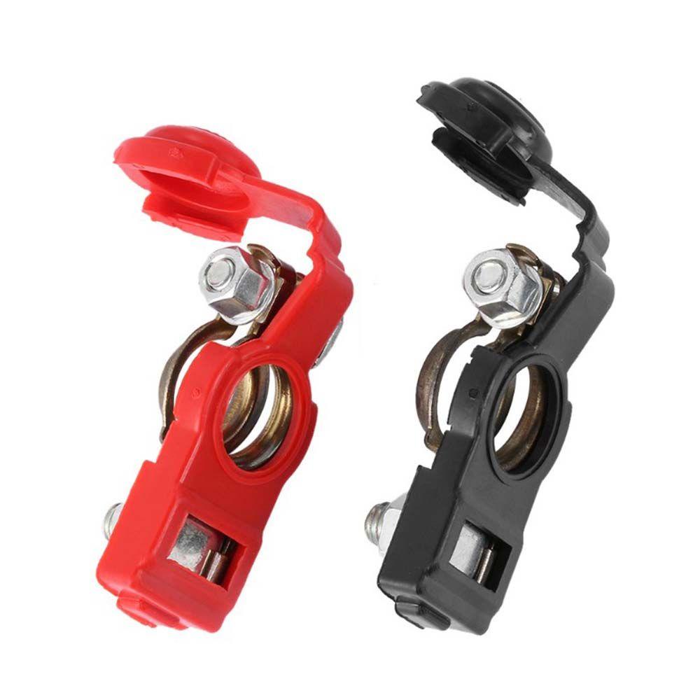 Kẹp Nối Bình Ắc Quy Xe Hơi VANES1 12V Tháo Gỡ Nhanh Có Nắp Đậy Bằng Đồng