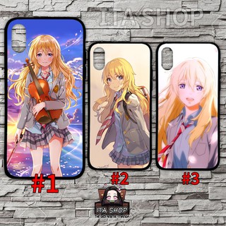 Ốp lưng Kaori Miyazono - Ốp Anime I.phone 5s 6 6s 6s+ 7+ 8+ X Xs Xr 11 11 pro max 12 12 pro max 13 13 pro 13 pro max