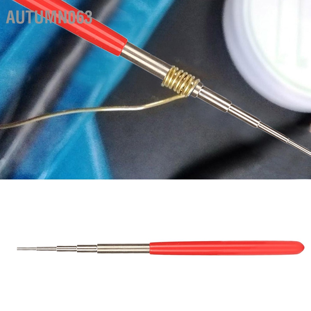Autumn063 Dây Looping Rod 5 kích thước bằng thép không gỉ tự làm quấn Mandrel Jump Ring Dụng cụ tạo hình đồ trang sức