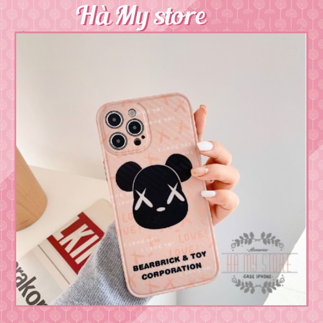 Ốp Điện Thoại VIỀN VUÔNG In Hình Gấu Hoạt Hình Cho Iphone 6/6S-7PL/8PL-XSM-11-11PROMAX-12-12PRO-12PROMAX | BigBuy360 - bigbuy360.vn