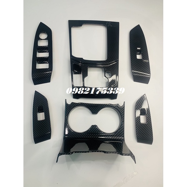 Ốp nội thất Mazda CX5, ốp nội thất vân cacbon cao cấp