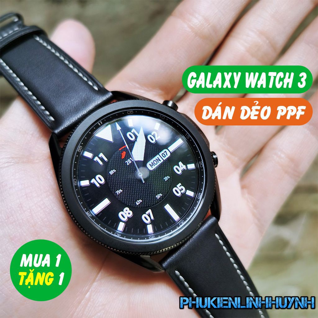 Samsung Galaxy Watch 3_Miếng dán PPF bảo vệ cực tốt (Tặng kèm 1 miếng dự phòng ).