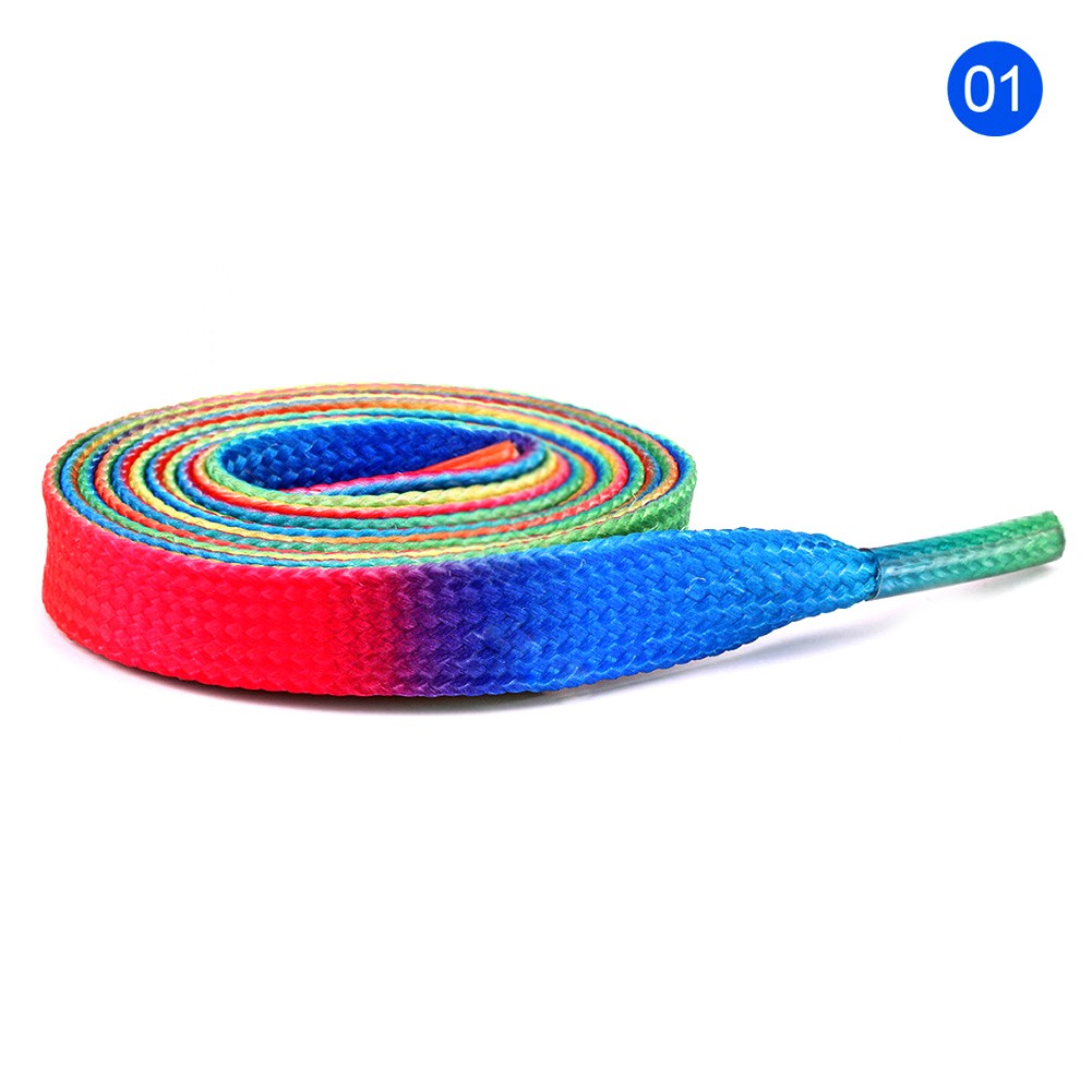 1 Cặp Dây Giày Bằng Vải Canvas Thời Trang