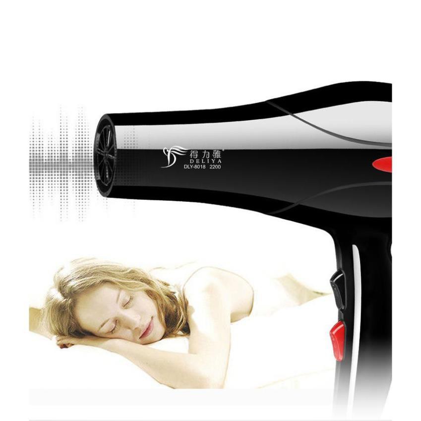 Máy sấy tóc tạo kiểu,Máy sấy tóc DELIYA 8018 ( 2000W),đồ dùng gia dụng z