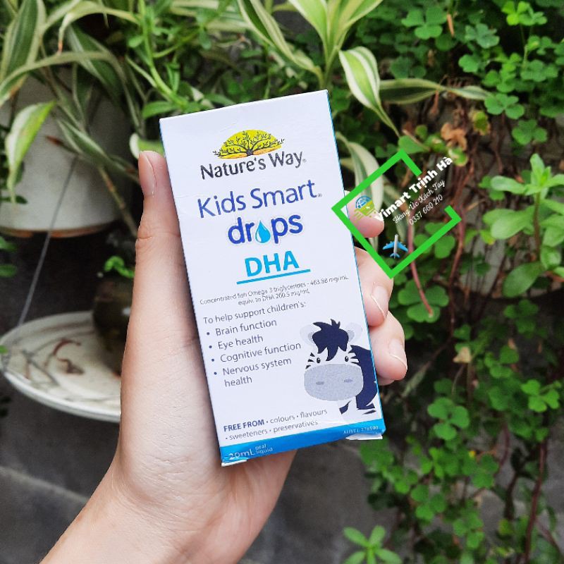 DHA cho bé Nature's Way Kids Smart Drops  20 ml