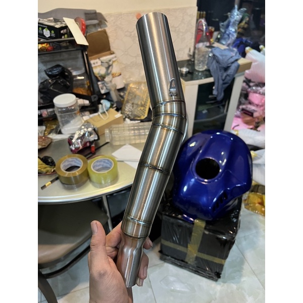 Cổ pô titan inox 304 cbr150r cbr150 các đời