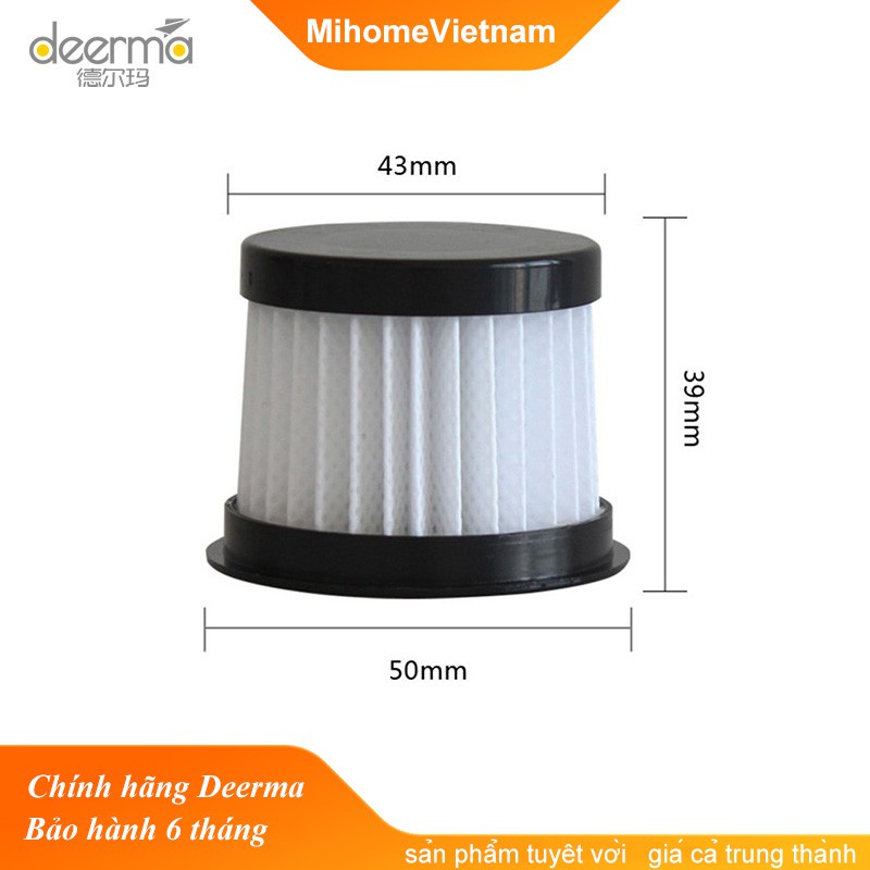 Bộ lọc Hepa cho máy hút bụi cầm tay Derrma CM300S/ CM400/ CM500/ CM800 / CM900