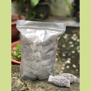 Phân dê Vô túi lưới 10cm - bịch 25 túi