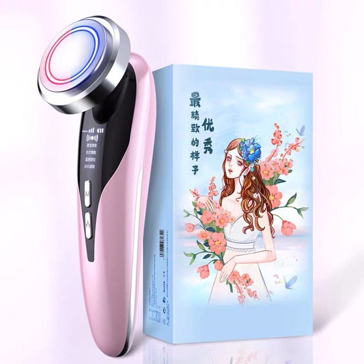 Máy massage mặt đẩy tinh chất bằng ánh sáng sinh học Dry02 giúp tái tạo trẻ hóa làn da