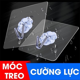 Tách lẻ 1 chiếc móc dán tường trong suốt