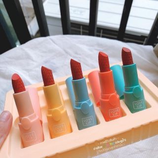 Set son 5 cây Love Lip kiss beauty chính hãng