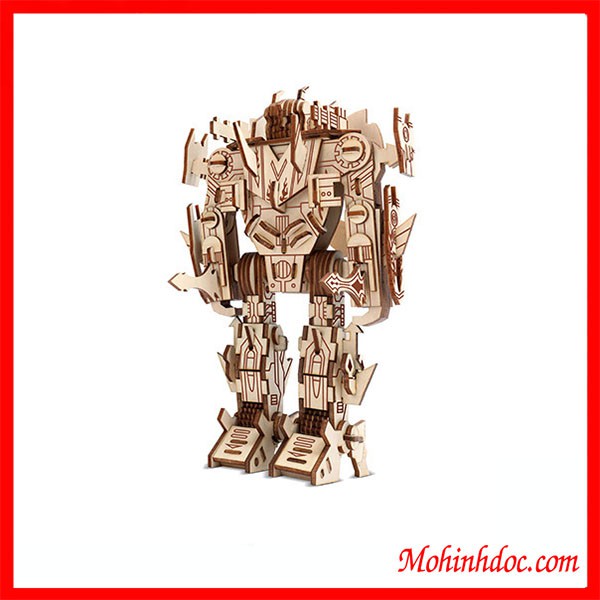Đồ chơi lắp ráp gỗ 3D Mô hình Robot Bumblebee
