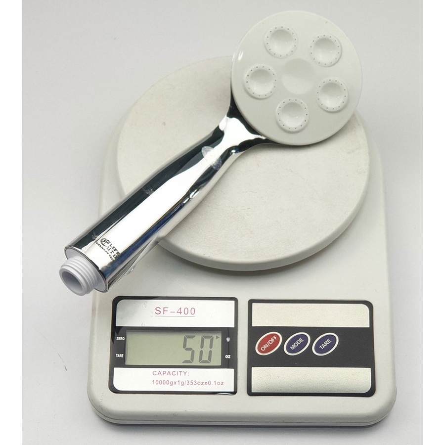 Tay sen siêu tăng áp nhựa ABS mạ Chrome Eurolife EL-H115  - CHỈ CÓ TAY SEN