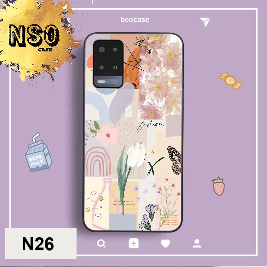 HÀNG MỚI  Ốp Oppo A54 - Oppo A74 - Oppo A94 - Oppo A55  In hình họa tiết đẹp