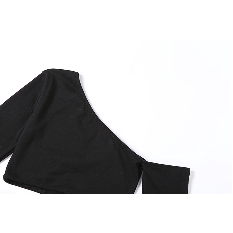 DUNEA Đầm tay dài hở vai thời trang quyến rũ cho nữ