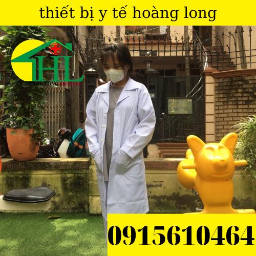 Bộ Quần Áo Blouse (BluE) Bác Sĩ Nam/Nữ Dài Tay Dáng Dài