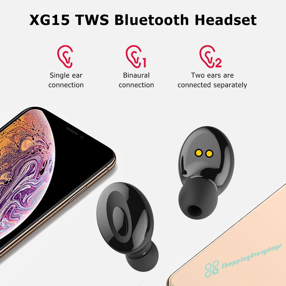 Tai Nghe Bluetooth Không Dây Xg15 Tws