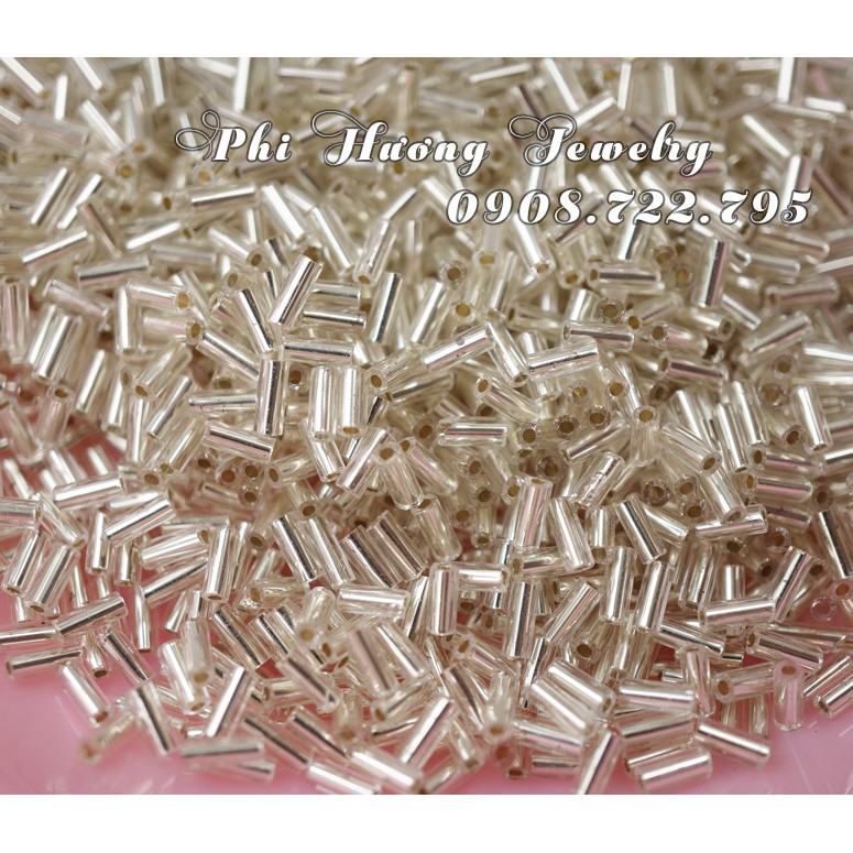 25gr - 50gr cườm khúc  6mm đính kết quần áo, làm trang sức, phụ kiện handmade