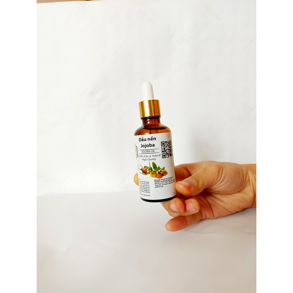 Dầu jojoba nguyên chất 100% làm đẹp da tóc | Dưỡng ẩm ngăn chặn nếp nhăn 50ml 100ml- Dầu Jojoba Hữu cơ | BigBuy360 - bigbuy360.vn