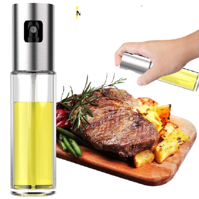 Bình xịt dầu ăn phun sương bằng thủy tinh--K555