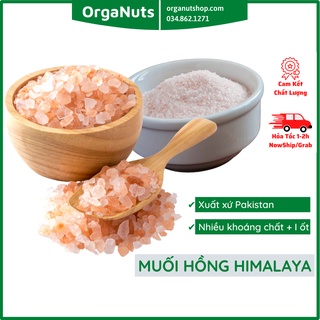 Muối hồng Himalaya Hạt Mịn nhập khẩu Pakistan 500g nhiều khoáng chất và i-ốt - Hỗ trợ ăn kiêng