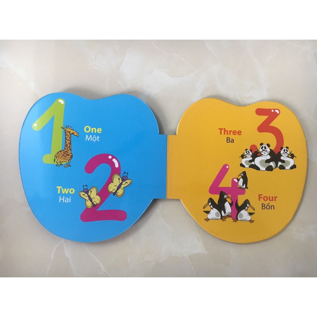 Sách Trái táo thân thương - Số đếm