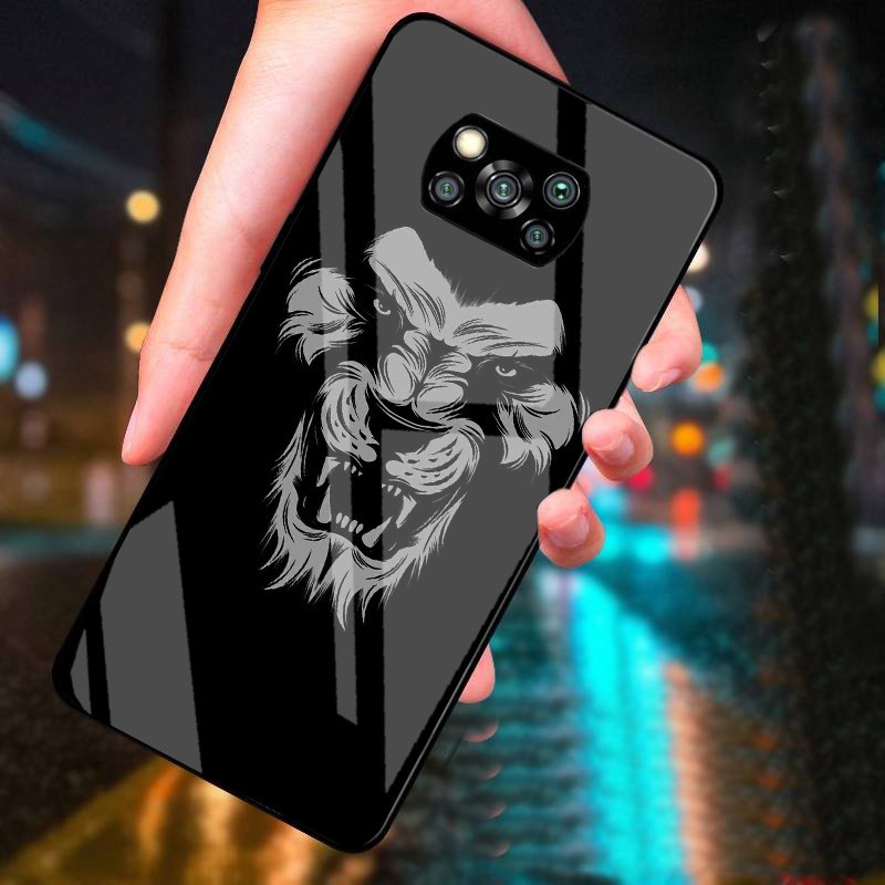 Ốp lưng hình Xiaomi poco x3 / poco x3 pro ép kính chống bể
