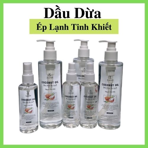 Dầu Dừa Ép Lạnh Nguyên Chất 250ml