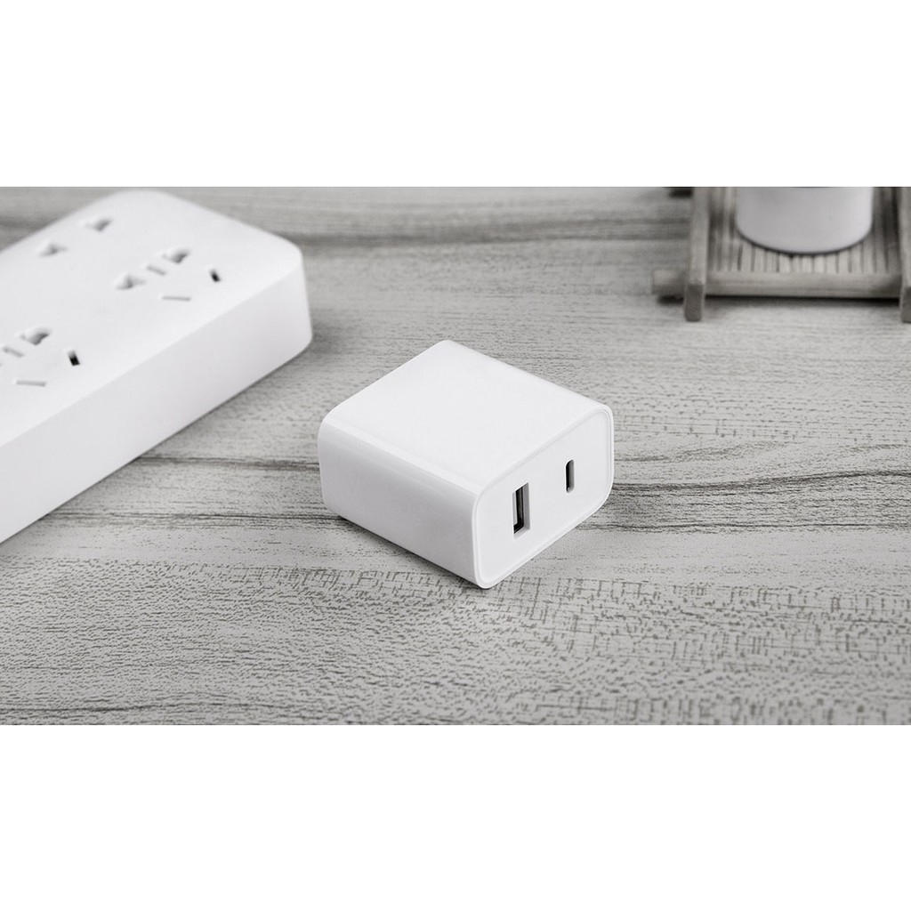 Cốc sạc nhanh type C Xiaomi 30W cho IPhone IPad samsung OPPO huawei sony HTC : Chính Hãng