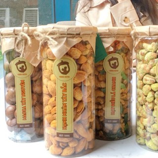 Hạnh nhân rang bơ vỏ mỏng 500g