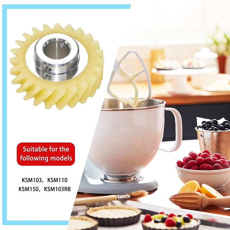 Bánh răng W10112253 thay thế cho máy trộn thực phẩm 4162897 4169830 ap4295669