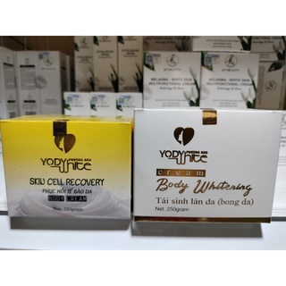 Combo body bong và body phục hồi 150gr phương anh yody white
