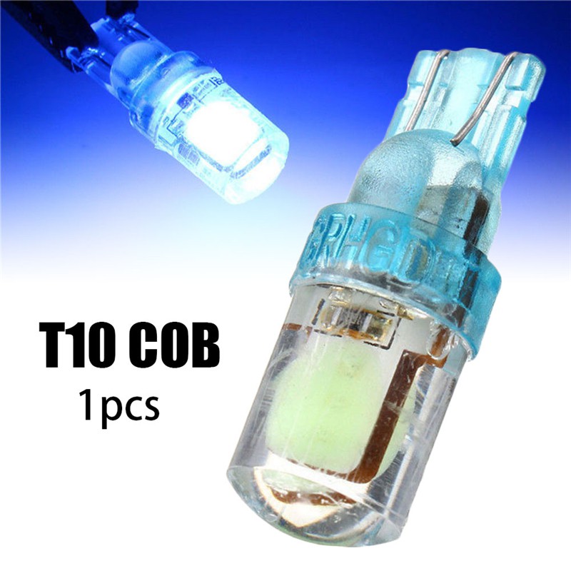 Đèn LED T10 COB 194 W5W gắn biển số xe ô tô