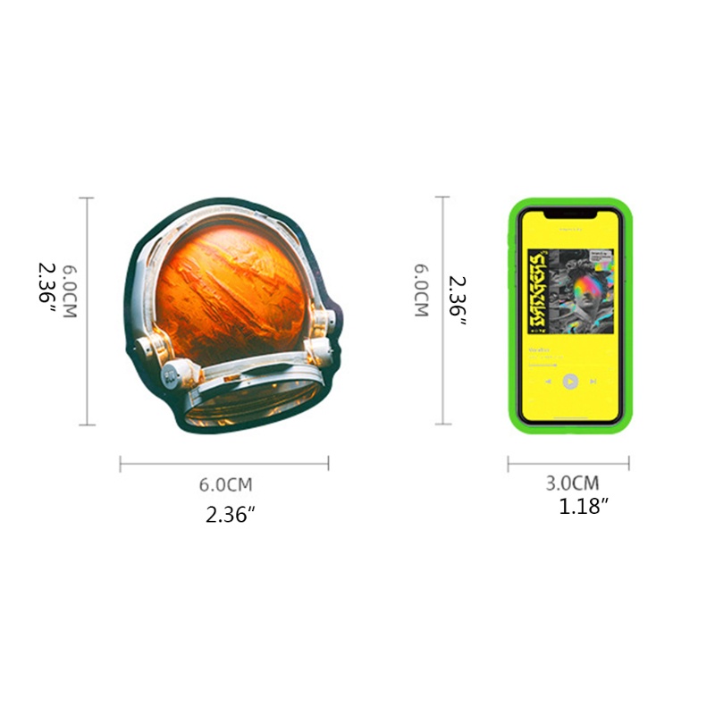 Set 50 miếng dán trang trí xe đạp/mũ bảo hiểm và đàn piano