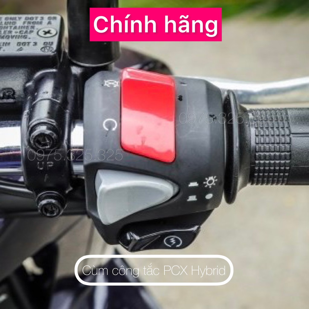 Cùm công tắc phải PCX Hybrid CHÍNH HÃNG Honda - lắp Vario 125 150 160 sonic raider satria exciter 150 155 cbr650- Seido