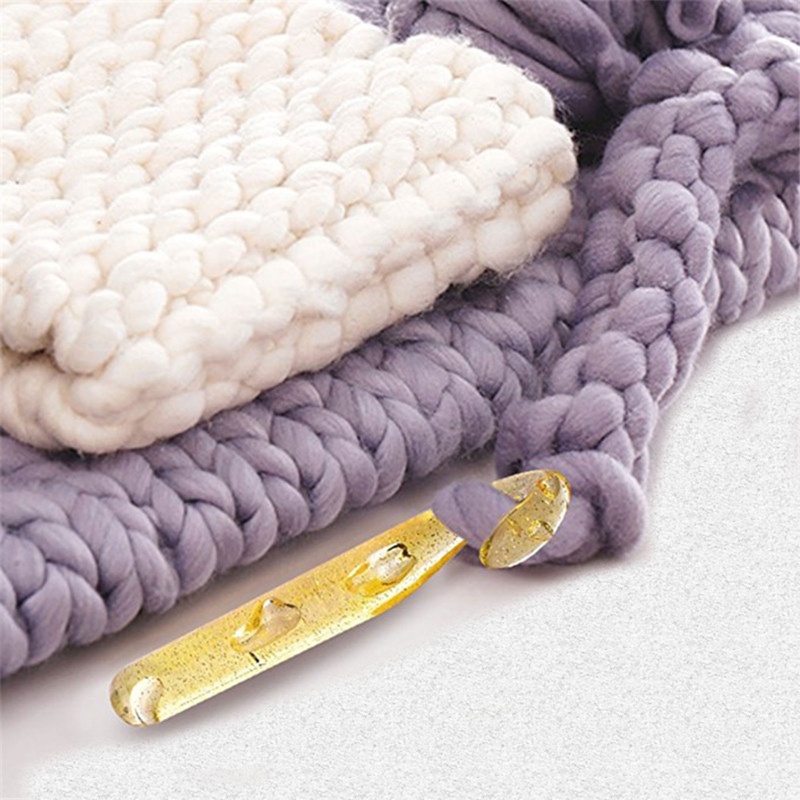 Bộ 12 Dụng Cụ Đan Móc Len Thủ Công Chuyên Nghiệp Cho Người Mới Bắt Đầu